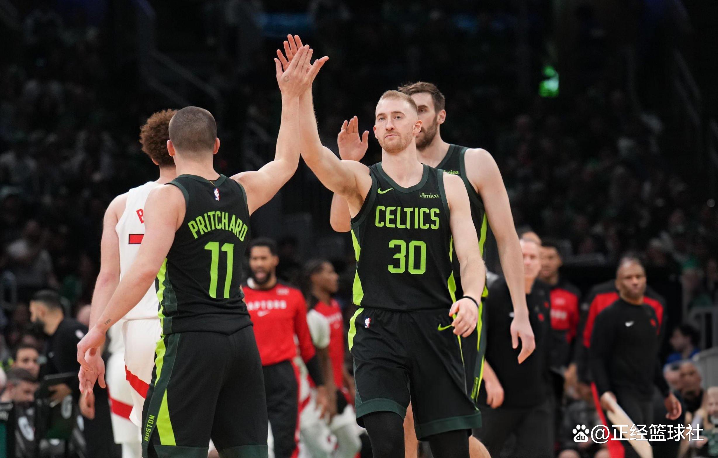 国际比赛日波士顿凯尔特人调整名单以备NBA季后赛，造点机会环节打磨，赛场秩序良好，年轻球员得到机会的简单介绍